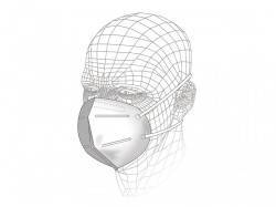 Vitrex Fold Flat Respirator P1 (Pack 3)