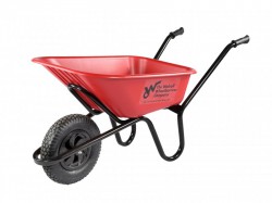 Walsall 120L Ranger Heavy-Duty HDPE Wheelbarrow - Pneumatic