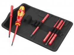 Wera Kraftform VDE Kompakt Interchangeable Screwdriver Set of 7 SL / PH