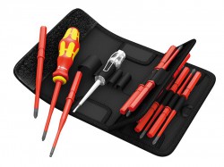 Wera Kraftform Kompakt Slimline VDE Screwdriver Set of 16 SL PZ PH +- TX