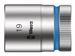 Wera Zyklop Socket 1/2in Drive 19mm