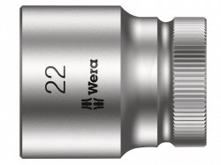 Wera Zyklop Socket 1/2in Drive 22mm