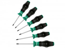 Wera Kraftform Comfort Screwdriver Set of 6 SL / PZ