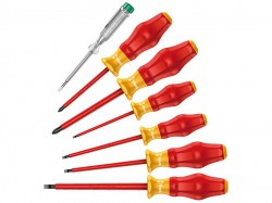 Wera Kraftform Comfort VDE Screwdriver Set of 7 SL / PH