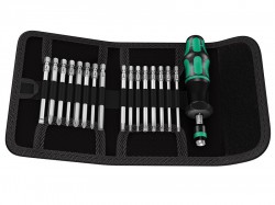 Wera Kraftform Kompakt 60 Torque Screwdriver Set of 17 1.2-3.0Nm