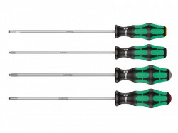 Wera Kraftform Plus Long Lasertip Series Screwdriver Set of 4 PZ / PH / SL