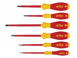 Wiha SoftFinish� electric SL/PH Screwdriver Set, 6 Piece
