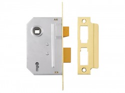 Yale Locks PM246 Internal 2 Lever Mortice Sashlock Polished Brass 80mm 3in