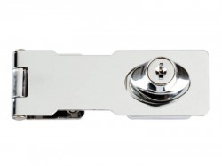 Yale Locks Y116/115 Locking Hasp Chrome Plated 116mm