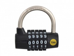 Yale Locks Standard Security Combination Padlock 48mm