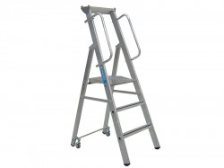 Zarges Mobile Mastersteps, Platform Height 0.78m 3 Rungs