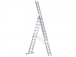 Zarges D-Rung Combination Ladder 3-Part 3 x 12 Rungs