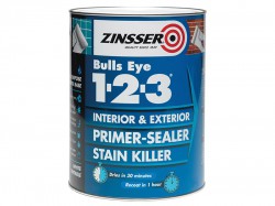 Zinsser Bulls Eye 1-2-3 Primer & Sealer Paint 500ml