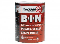 Zinsser B.I.N Primer, Sealer & Stain Killer Paint White 2.5 litre