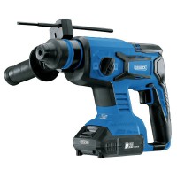 Draper D20 20V Brushless SDS+ Rotary Hammer Drill with 2 x 2Ah Batteries and Charger