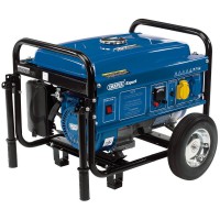 DRAPER Petrol Generator with Wheels (2.2kVA/2.0kW)