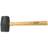 DRAPER 410G (14.5oz) Rubber Mallet With Hardwood Shaft