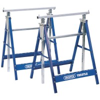 DRAPER Pair of Telescopic Saw Horses or Builders Trestles