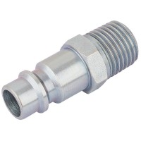 DRAPER 1/4\" BSP Male Nut PCL Euro Coupling Adaptor (Sold Loose)