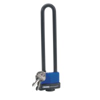 DRAPER U Bar Extra Long Shackle Lock with 2 Keys