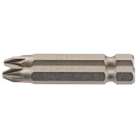 No.2 1/4\" Hex PZ Type Insert Bit 50mm Long x 2