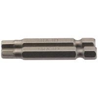 5mm 1/4\" Hex. Hexagonal Insert Bit 50mm Long x 2