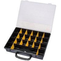 DRAPER 4 to 21 Compartment Plastic Organiser