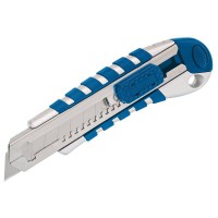 DRAPER Expert 18mm Soft Grip Retractable Knife with Seven Segment Blade