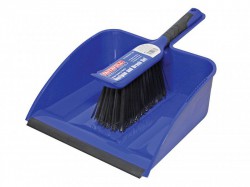 Faithfull Large Plastic Dustpan&BrushSet