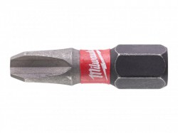 Milwaukee Power Tools SHOCKWAVE Impact Duty Bits PH3 x 25mm (Pack 2)