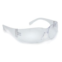 BM18 WRAP ROUND CLEAR SAFETY SPECTACLE S/S BY EME18