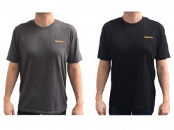 STANLEY Clothing T-Shirt Twin Pack Grey & Black - XL