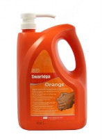 DEB SWARFEGA ORANGE HAND CLEANER 4LT c/w PUMP