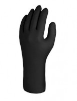 Skytec TX630 Black Nitrile Gloves (100) Med