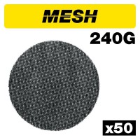 TREND AB/125/240M/B MESH ORBITAL SANDING 50PC 125MM X 240G