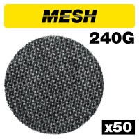 TREND AB/150/240M/B MESH ORBITAL SANDING 50PC 150MM X 240G