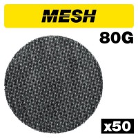 TREND AB/150/80M/B MESH ORBITAL SANDING 50PC 150MM X 80G