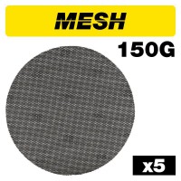 TREND AB/225/150M MESH ORBITAL SAND DISC 5PC 225MM 150G